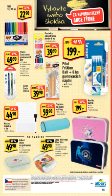 akční leták Albert 17.8.2022-23.8.2022