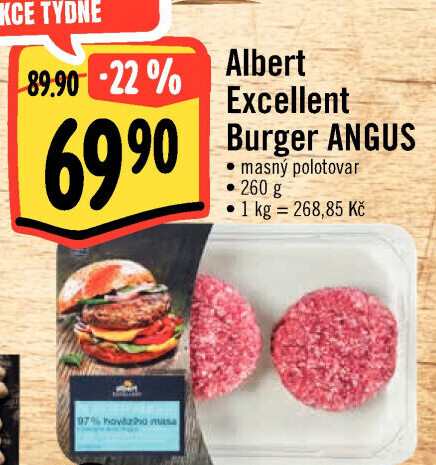 Burger Angus Albert Excellent