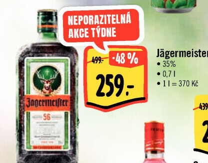 Bylinný likér Jägermeister