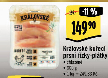 Kuřecí prsní řízky královské Albert