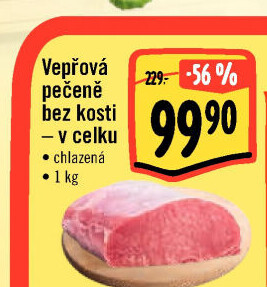 Vepřová pečeně bez kosti