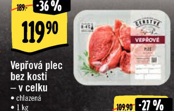 Vepřová plec bez kosti Albert