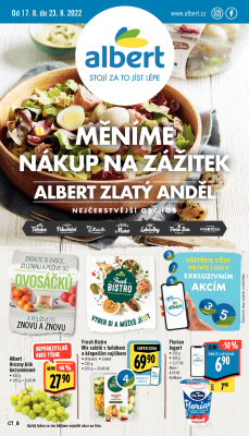 akční leták Albert 17.8.2022-23.8.2022