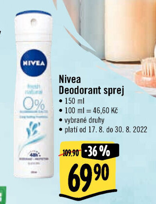 Deodorant sprej Nivea