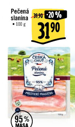 Slanina pečená Přeštické prasátko Česká chuť