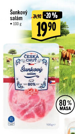 Šunkový salám Česká chuť