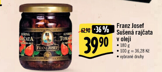 Sušená rajčata v oleji Exclusive Franz Josef Kaiser
