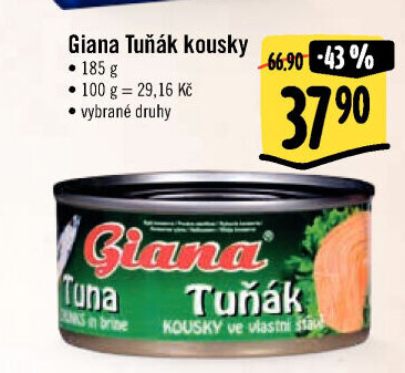 Tuňák kousky Giana