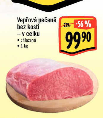 Vepřová pečeně bez kosti