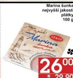 Šunka Marina nejvyšší jakosti LE&amp