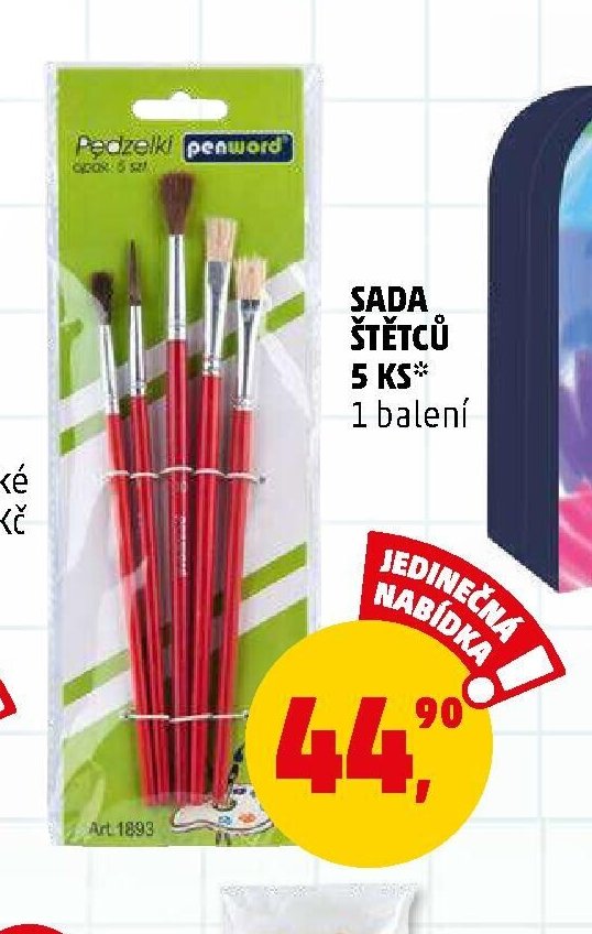 Sada štětců 5 ks