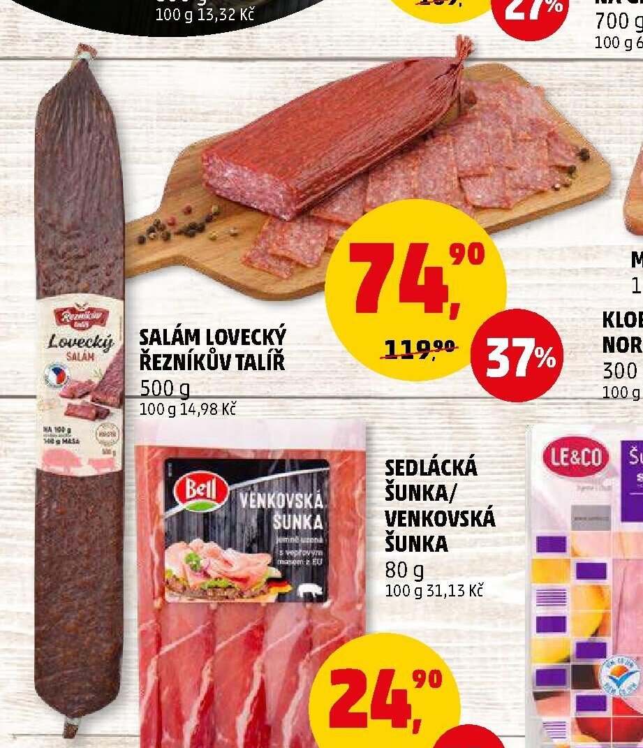 SALÁM LOVECKÝ ŘEZNÍKŮV TALÍŘ