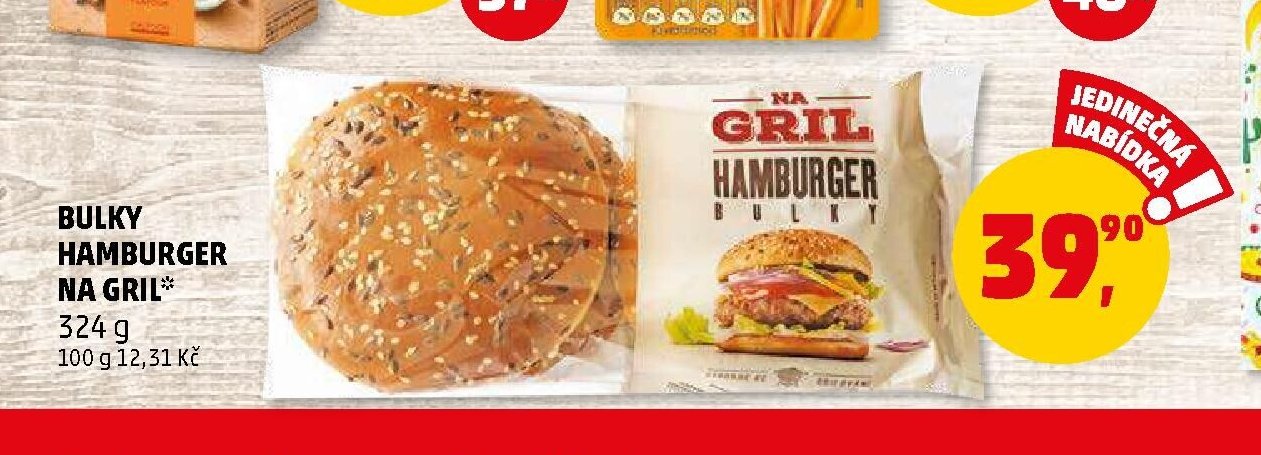 BULKY HAMBURGER NA GRIL