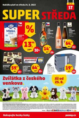 akční leták Penny Market 18.8.2022-24.8.2022