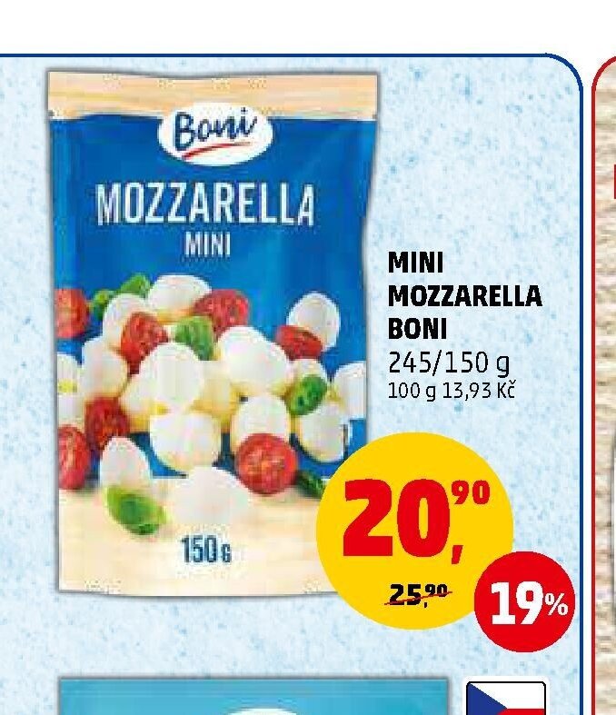 Mini mozzarella Boni