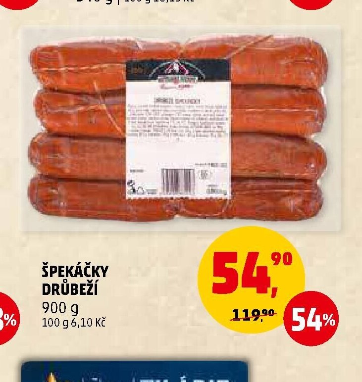 Špekáčky drůbeží