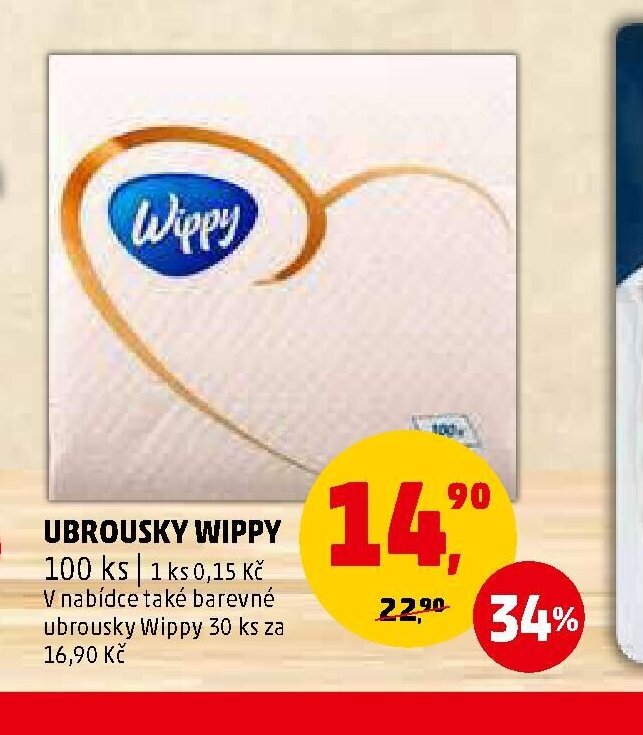 Ubrousky Wippy