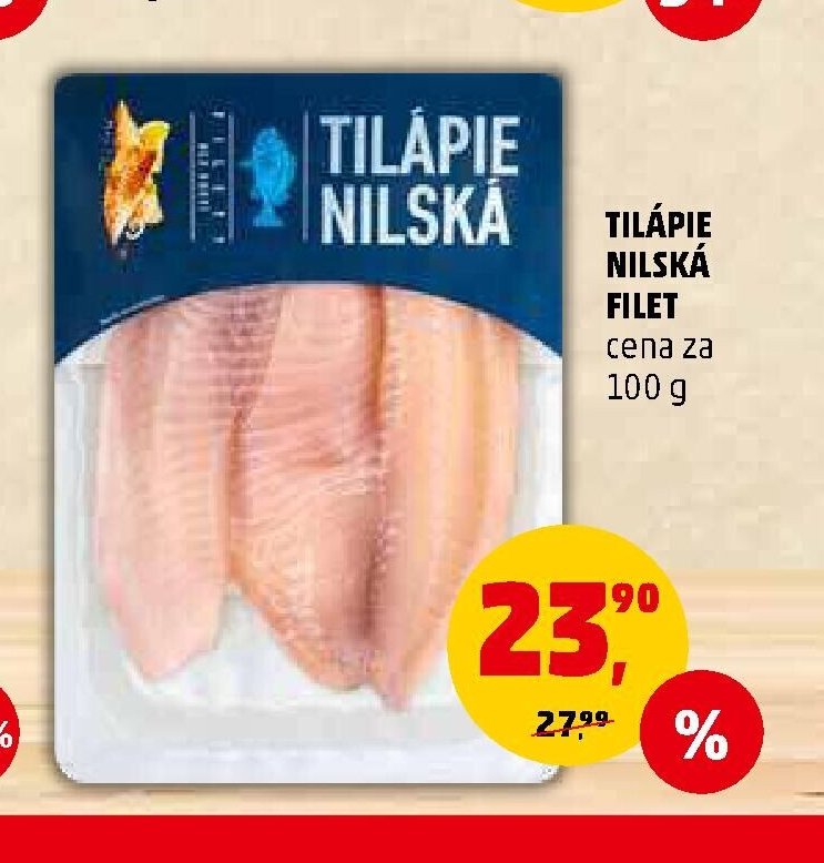 Tilápie nilská filet