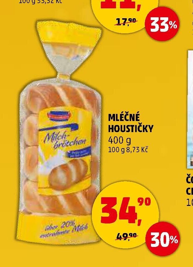 MLÉČNÉ HOUSTIČKY
