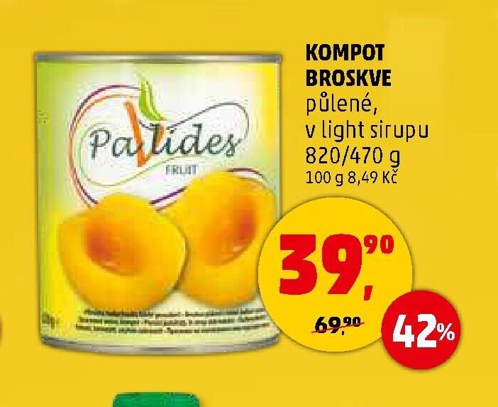 KOMPOT BROSKVE