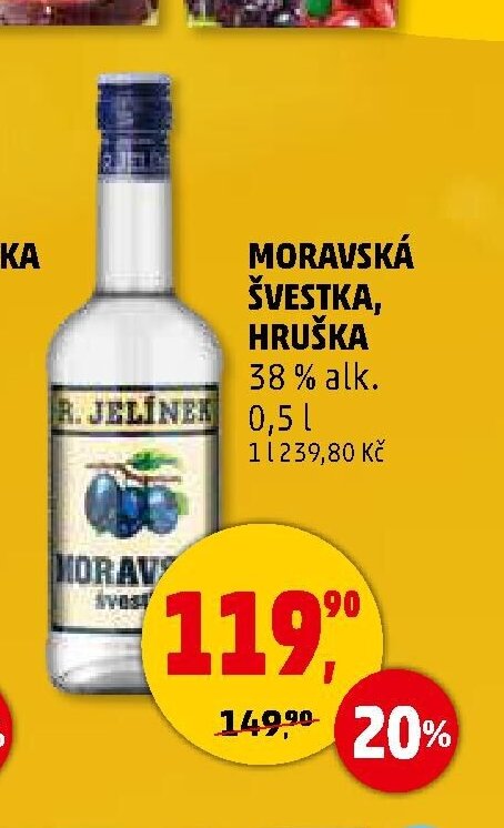 Moravská švestka/hruška