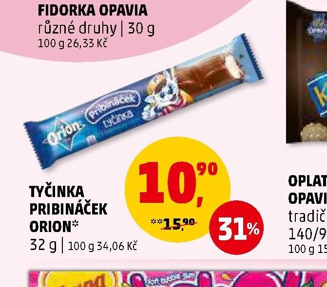 TYČINKA PRIBINÁČEK ORION