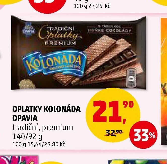 OPLATKY KOLONÁDA OPAVIA