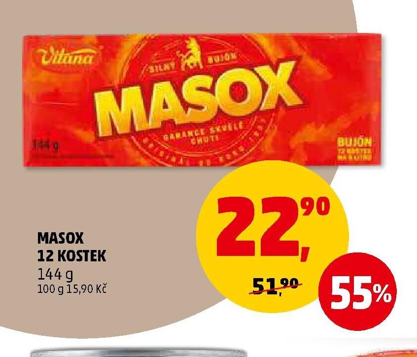 Masox 12 kostek 144 g