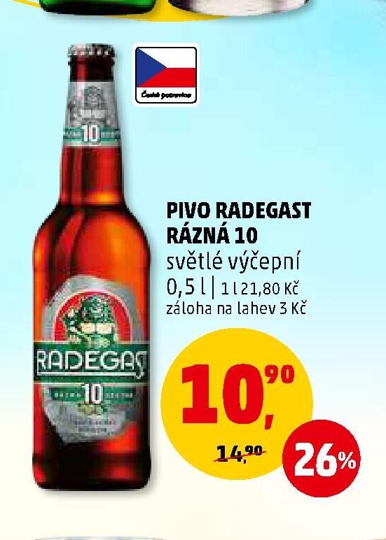 PIVO RADEGAST RÁZNÁ 10