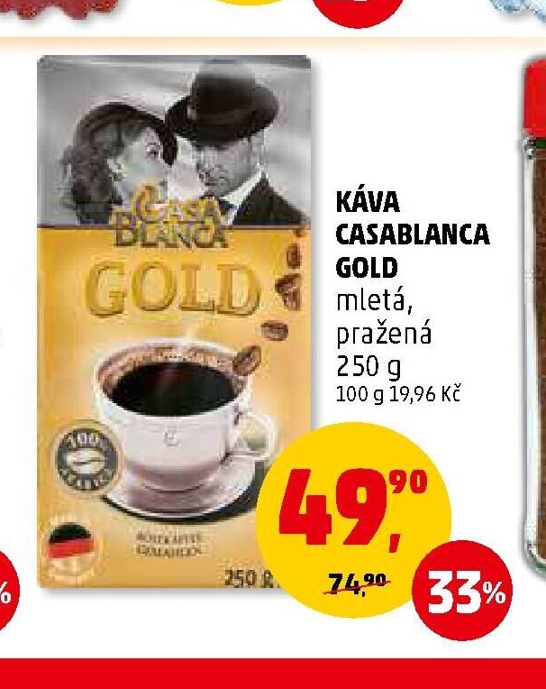 Káva Casablanca Gold 250 g
