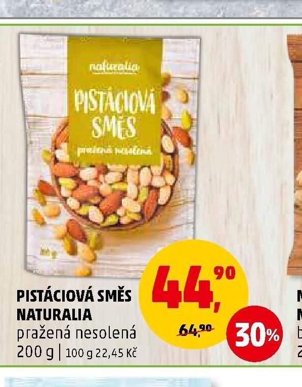 Pistáciová směs Naturalia