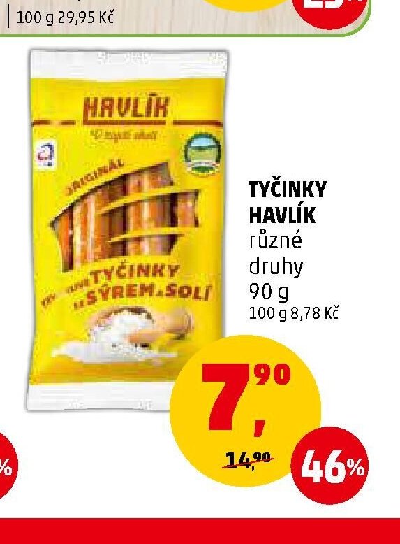 Tyčinky Havlík