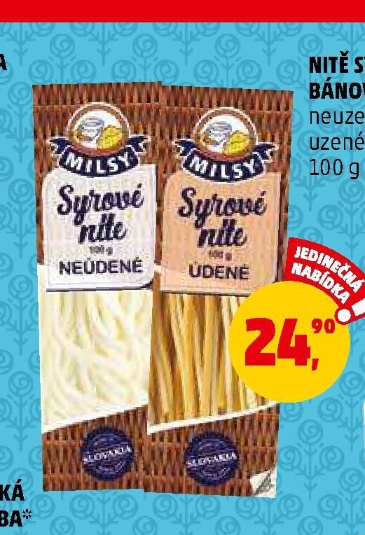 Nité sýrové Bánovecké