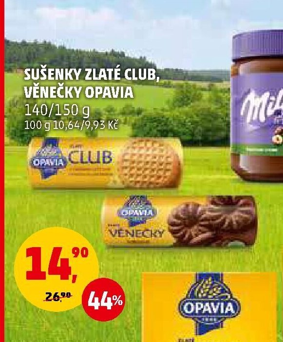 SUŠENKY ZLATÉ CLUB, VĚNEČKY OPAVIA