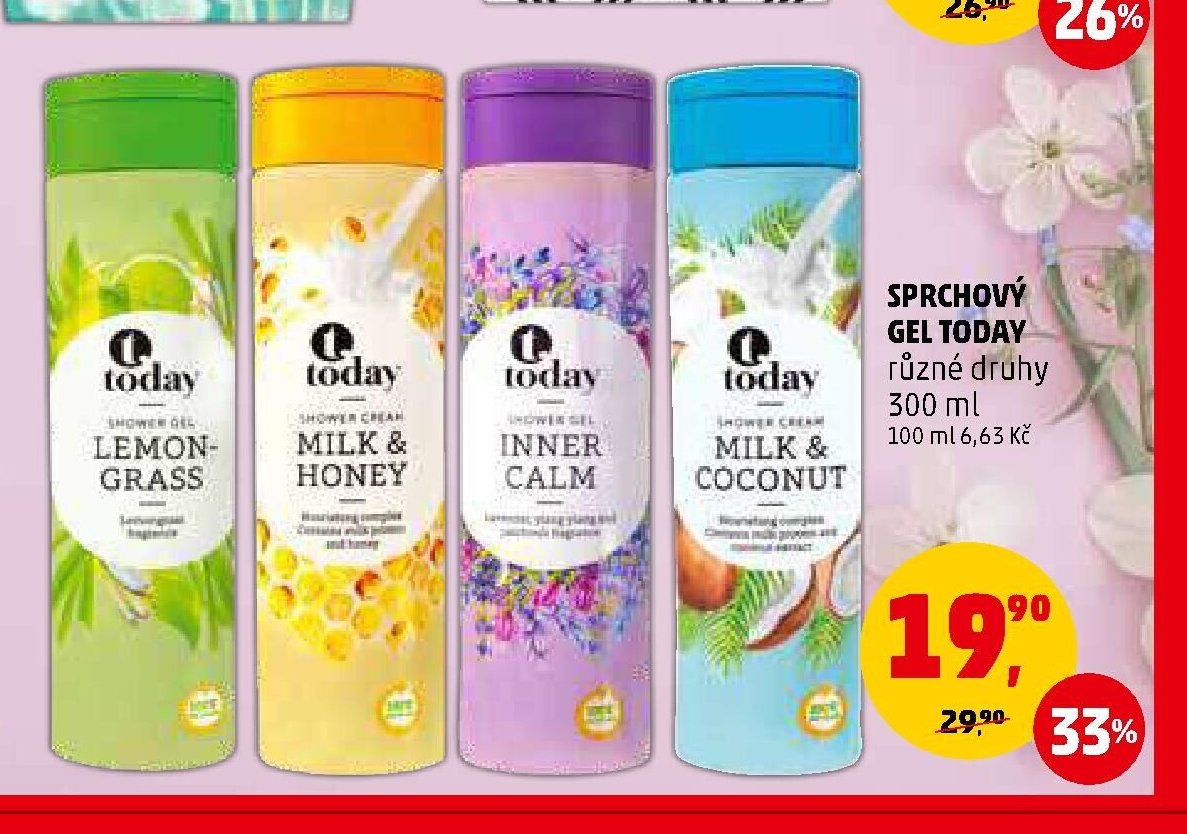 Sprchový gel Today