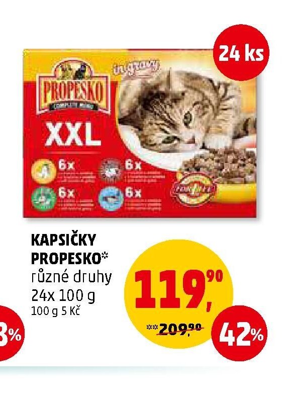 Kapsičky Propesko