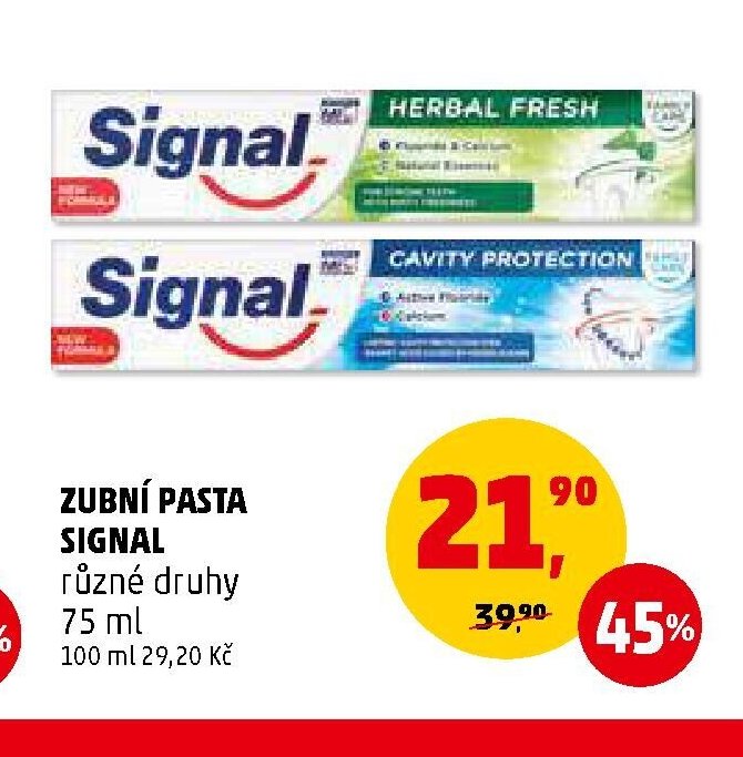 Zubní pasta Signal