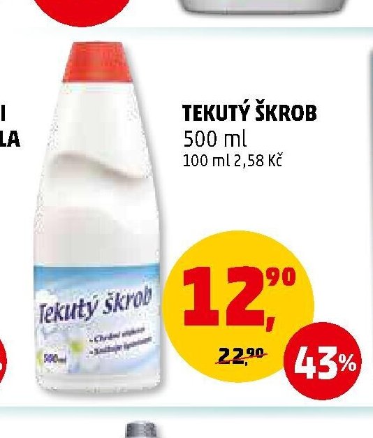 Tekutý škrob