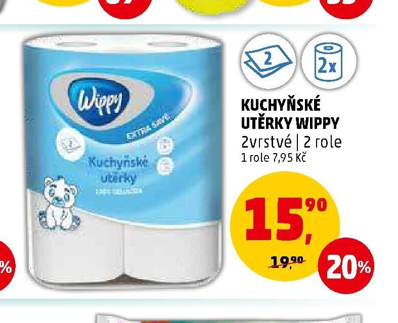 Kuchyňské utěrky Wippy