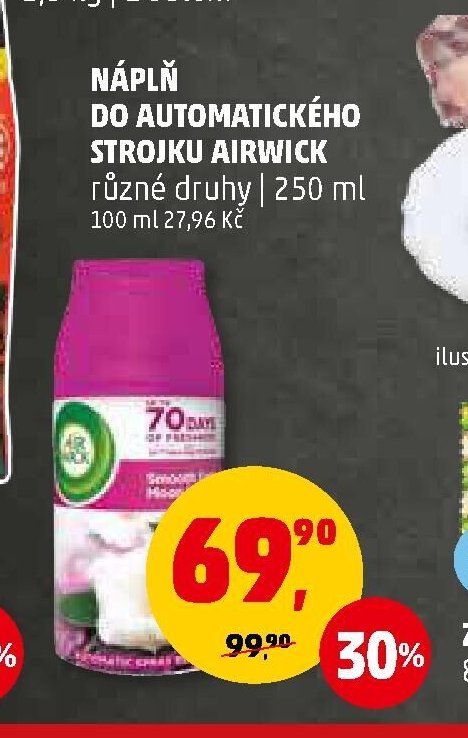 Náplň do automatického strojku Airwick