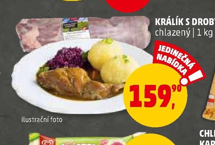 Králík s droby