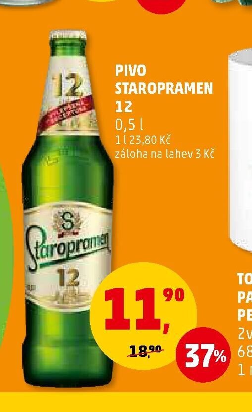 PIVO STAROPRAMEN 12