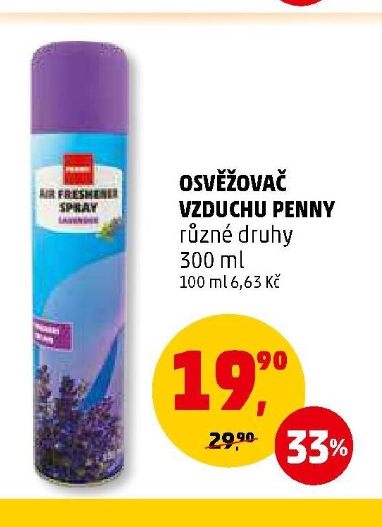 OSVĚŽOVAČ VZDUCHU PENNY 300 ml