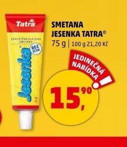 Smetana Jesenka Tatra