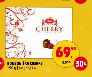 BONBONIÉRA CHERRY 190 g