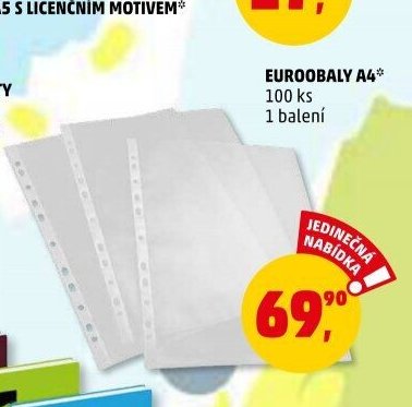 Euroobaly A4 100 ks