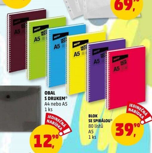 Blok se spirálou A5