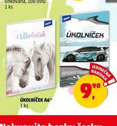 Úkolníček A6