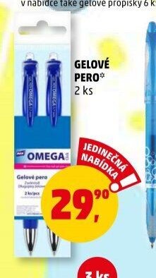 Gelové pero 2 ks