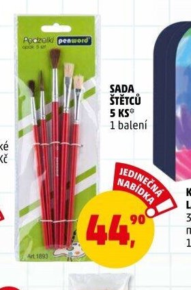 Sada štětců 5 ks